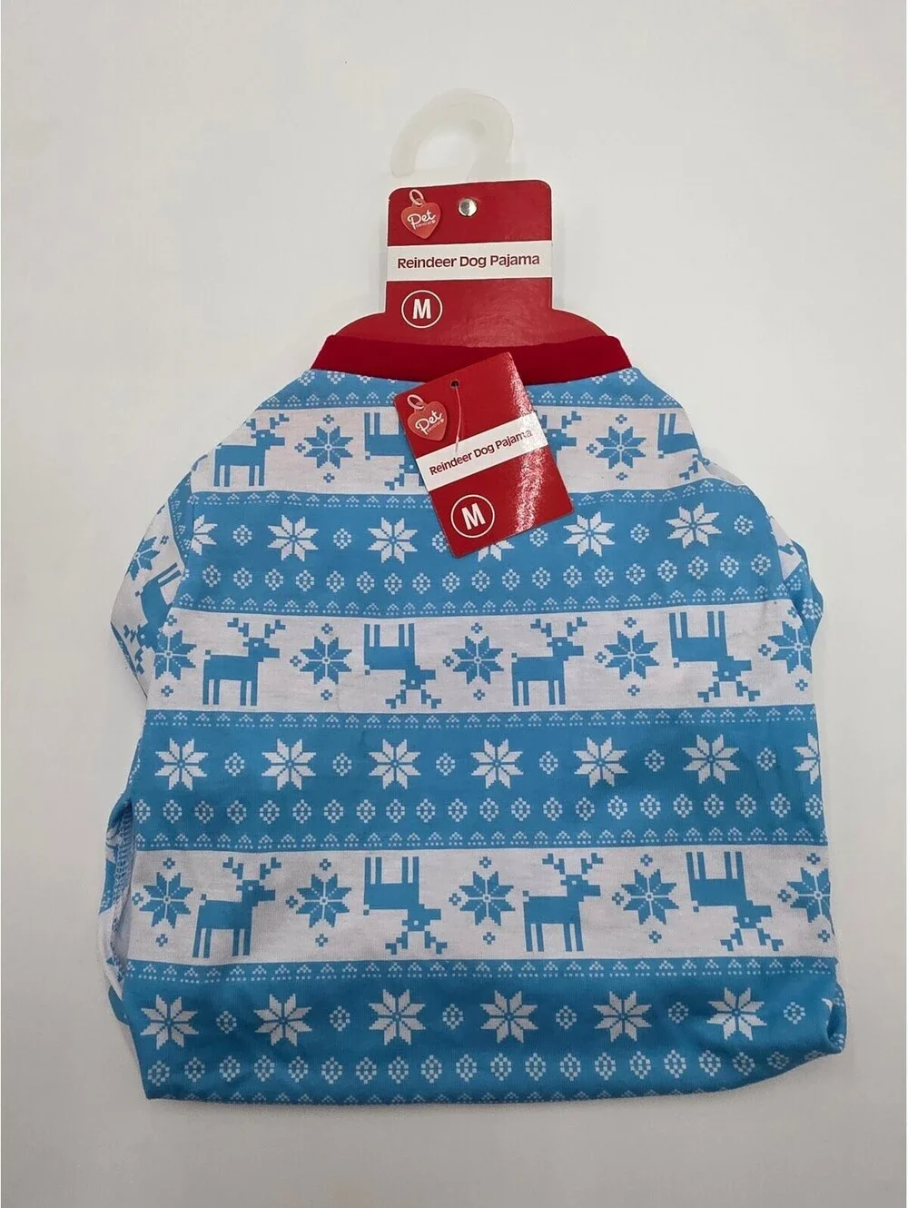Pawz Medium Reindeer Dog Pajama Christmas Holiday Outfit